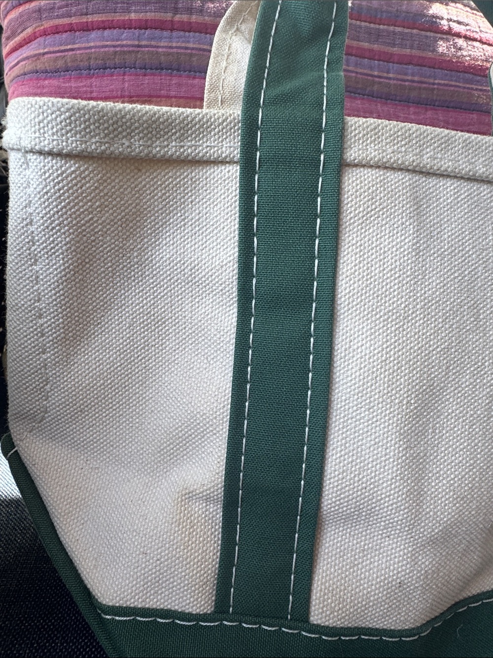 L.L. Bean Vtg Christmas Tree Mini Tote - Picture 4 of 6